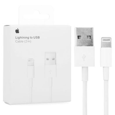 USB Lightning Apple iPhone Kabel 2m