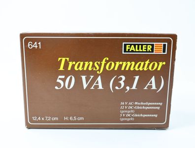 Faller 641 Trafo Hochleistungsnetzteil 50 VA (3,1A)
