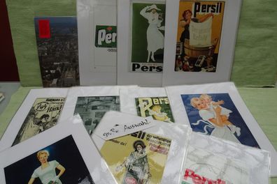 Persil-Plakat-Bilder Weiße Dame Henkelwerk ca Din A4