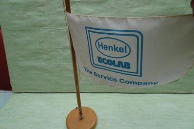 Henkel Ecolab Tischfahne Wimpel The Service Companie