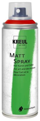 KREUL Matt Spray Dunkelrot 200 ml