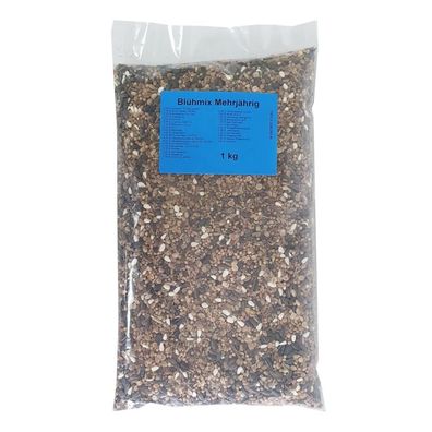 OPTIMA® WildLife Blühmix Mehrjährig 1 kg Blühmischung Bienenweide Blumen