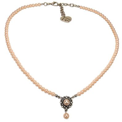 Perlen-Halskette Helena rosa