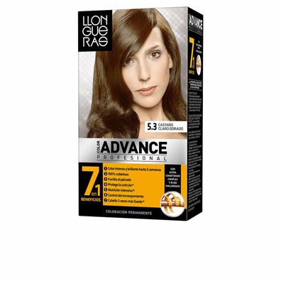 Llongueras Color Advance Hair Colour 5.3 Brown Light Gold
