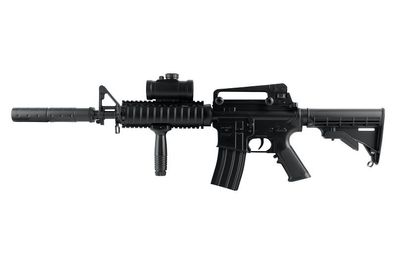 GSG airmaX® M4 Schwarz 6mm - Airsoft AEG < 0,5 Joule