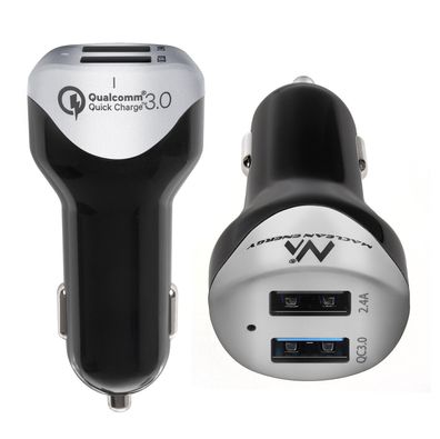 KFZ Schnellladegerät Ladegerät Quick Charge QC 3.0 Smart-IC USB Kabel 1,5m Auto