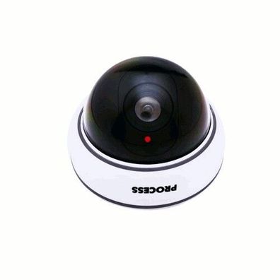 Kamera Dummy LED Überwachungskamera Attrappe CCTV Wireless Kuppel Alarm kabellos