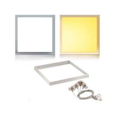Deckenleuchte 60x60 cm Decken Lampe LED Panel Einbauleuchte Licht Weiß Set