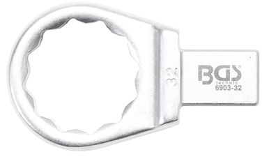 Einsteck-Ringschlüssel | 32 mm | Aufnahme 14 x 18 mm BGS