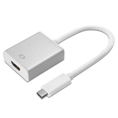 USB Typ C / / HDMI Adapter Kabel Konverter Metallgehäuse Stecker Buchse Full HD