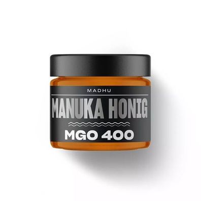 Manuka Honig MGO 400 echtes Glas Manuka Echtglas MGO400 Neuseeland