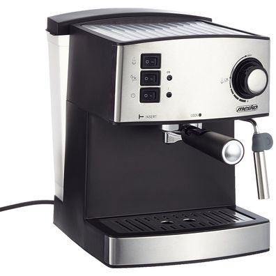 Kaffeemaschine Expresskaffee Kaffeeautomat 15 bar 1,6L Espresso Cappuccino 850W