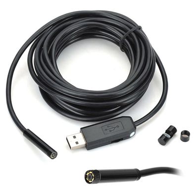 Endoskop Smartphone Computer LED Haken Magnet Mediatech MT4095 5M Kabel USB