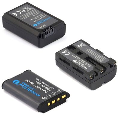 Akku Batterie Sony EverActive CamPro NP-FW50, NP-FM500H, NP-FH50, NP-BX1, NP-BG1