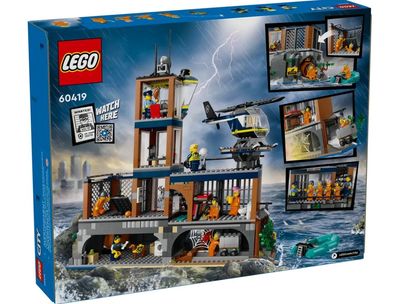 Lego City 60419 Polizeistation auf der Gefängnisinsel