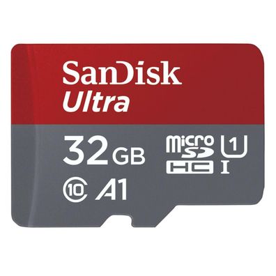 Speicherkarten Micro SD Sandisc ULTRA 32 GB 98MB / s Karte + Adapter Zubehör