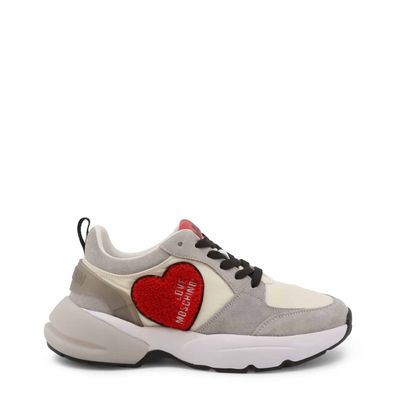 Love Moschino Damen Grau Sneakers