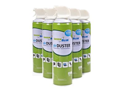 Druckluft Reiniger Spray Reinigungsset GB600 GreenBlue 2 bis 10 Stück 600ml