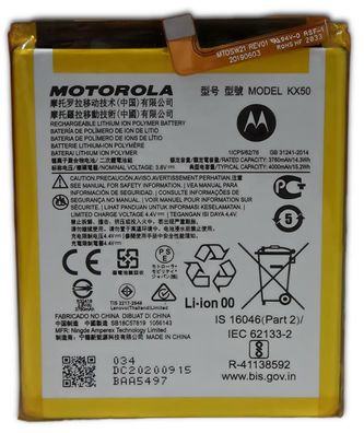 Original Motorola KX50 Akku Accu Batterie Für Motorola Moto G Pro 4000mAh