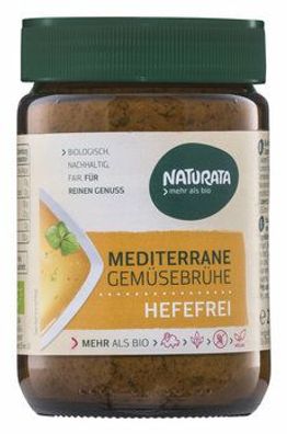 Naturata 6x Mediterrane Gemüsebrühe hefefrei 200g