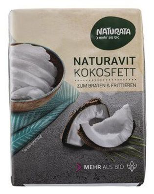 Naturata 3x Naturavit-kokos, 100 % Kokosfett 250g