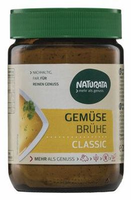 Naturata 6x Gemüsebrühe classic, konventionell 200g