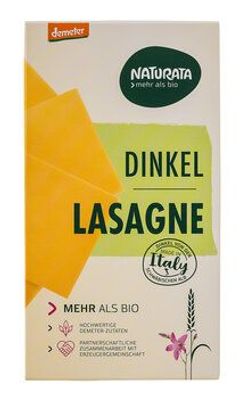 Naturata 3x Lasagne, Dinkel hell 250g