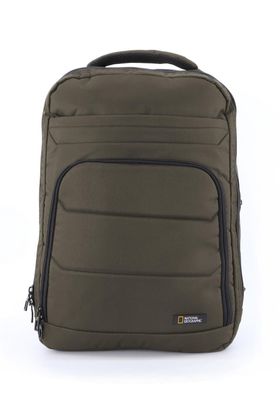 National Geographic 2-Compartments Backpack 15" - Farben: Khaki