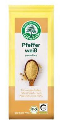 Lebensbaum 3x Weißer Pfeffer, gemahlen 50g