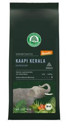 Lebensbaum Kaapi Kerala Espresso, gemahlen 250g