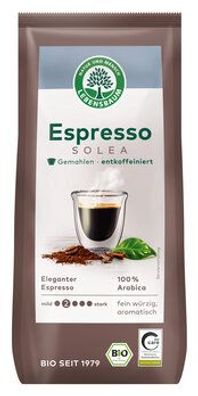 Lebensbaum Espresso Solea®, entkoffeiniert, gemahlen 250g