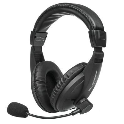On Ear Kopfbügel USB Kopfhörer Headset mit Mikrofon Gaming für PC Laptop PS Xbox