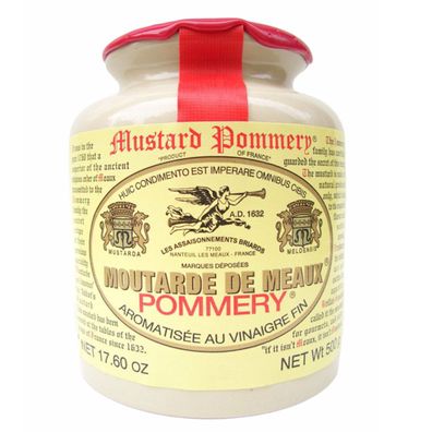 Pommery® Moutarde de MEAUX: Authentischer französischer Senf, 500g