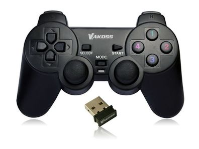 Wireless Controller Kabelloses Gamepad PC Computer PS USB Receiver