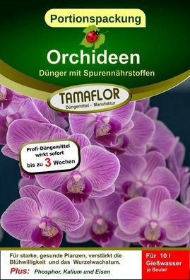 Orchideendünger professionell wirkt sofort Portionsbeutel für 50l