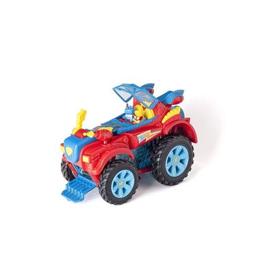 Super Zings Superhelden Spielfiguren Fahrzeug Kinderspiel Set Hero Truck Monster