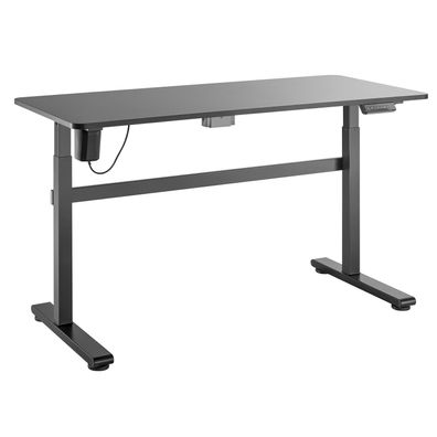 Sitz-Steh-Schreibtisch Elektrisch Höhenverstellbarer Belastbar bis 50kg Möbel