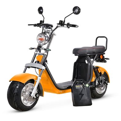 Elektro Roller CP1.6 Elektroroller Motorroller 45km/ h Harley Scooter Orange CitiCoco