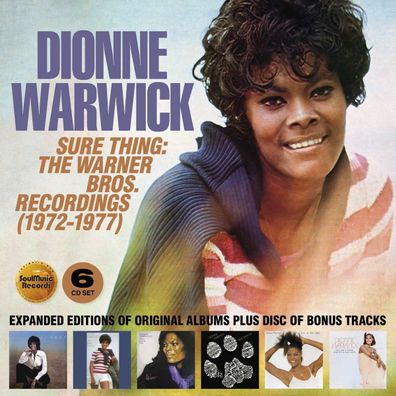 Dionne Warwick: Warner Bros Recordings 1972 - 1977 - - (CD / Titel: Q-Z)
