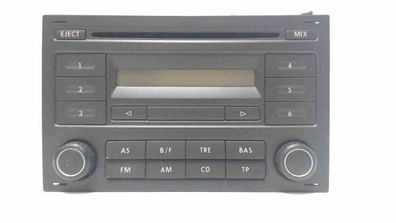 CD-Radio RCD 200 Tupi BVX - Gebrauchspuren - mit Code und Anleitung VW FOX
