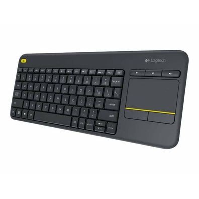 Logitech Wireless Touch Keyboard K400 Plus Schwarz (Nordic)?