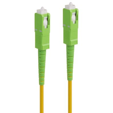 Glasfaser-Kabel SC/ APC auf SC/ APC Patchkabel Simplex Singlemode Glasfaserkabel