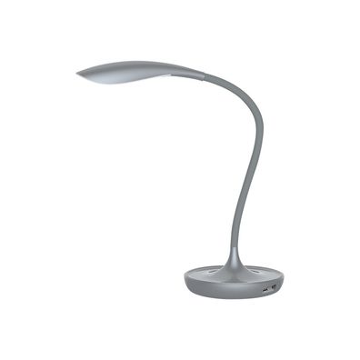 Tischleuchte Belmont LED 5W Schreibtischlampe Zimmer Tisch Lampe modern Grau