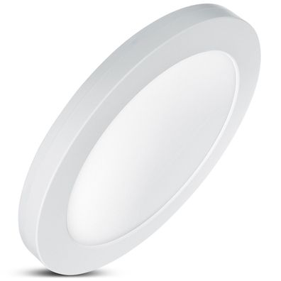LED Panel Deckenlampe Super Slim Design Mikrowellensensor 24W Weiß