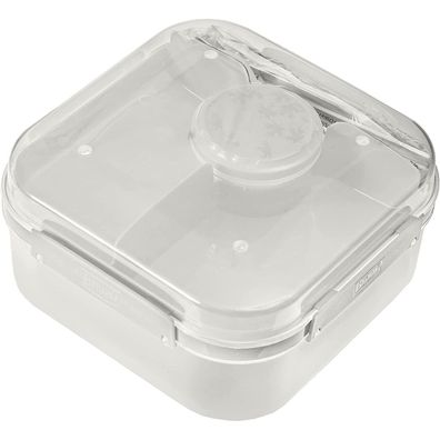 Frühstücksbehälter Behälter Plastikaufbewahrung Früstücksbox mit Besteck 1,6 L
