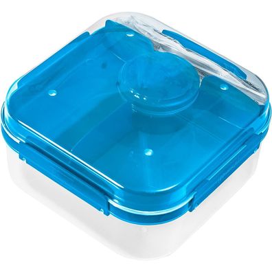 Frühstücksbehälter Behälter Lunchaufbewahrung Früstücksbox mit Besteck 1,6 L