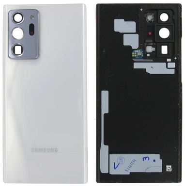Original Samsung Galaxy Note 20 Ultra Akkudeckel Backcover Mystic White Sehr Gut