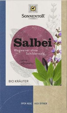 Sonnentor 6x Salbei, Doppelkammerbeutel 18g