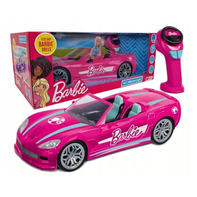 Ferngesteuertes Rosa Auto Barbie Mondo Motors Mattel Dream Car Cabrio Glamour