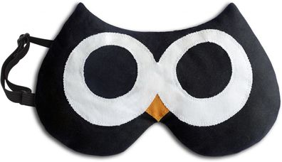 Leschi Oogmasker Stella de Uil zwart